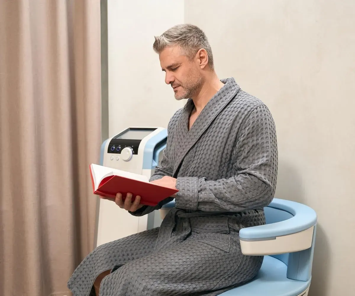 Emsella HIFEM pelvic floor therapy device at Zabinski Urology