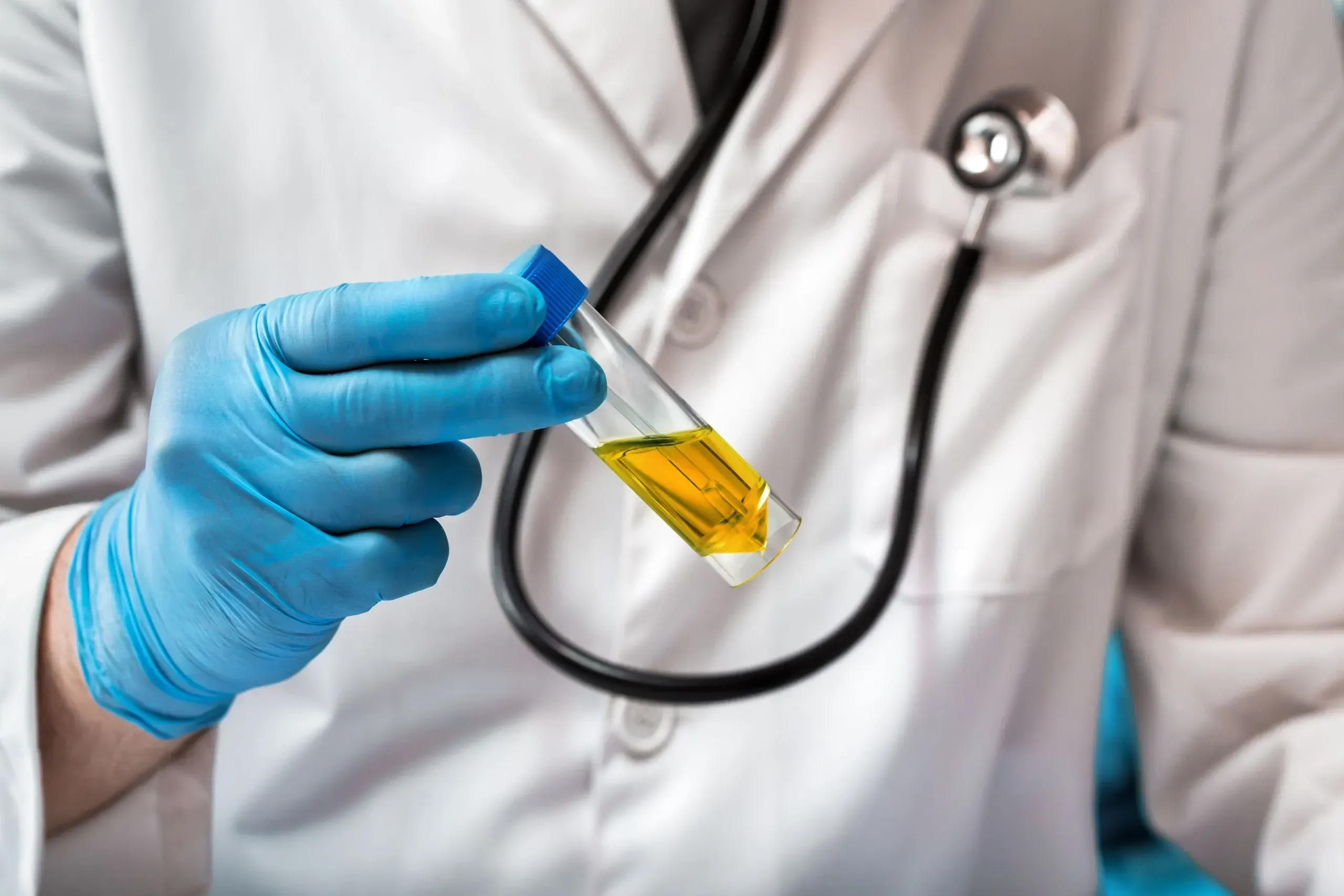 Patient consultation for urodynamic testing at Zabinski Urology in Melbourne, FL