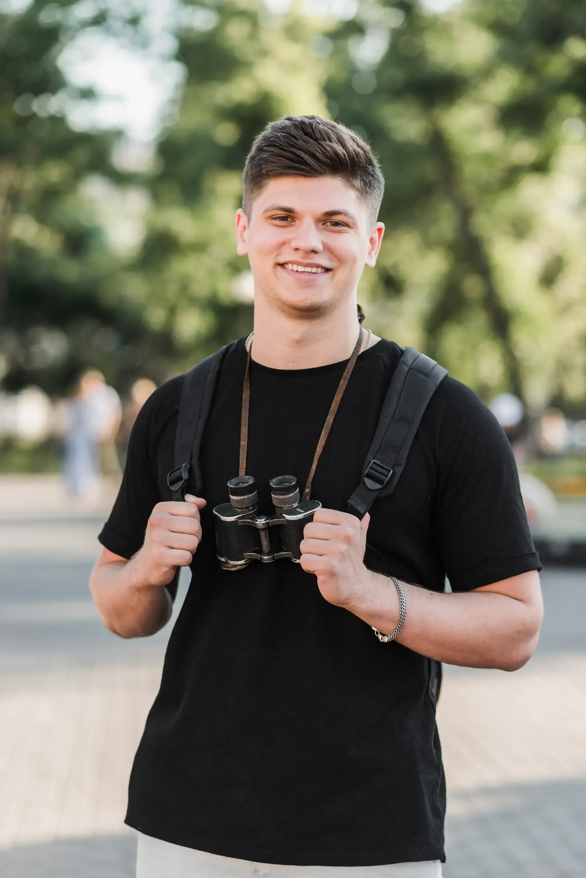 Confident middle-aged man preparing to talk with his urologist about new penile symptoms